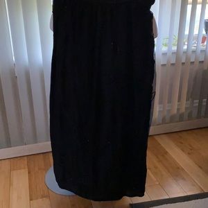 Sequins Chiffon Long Skirt